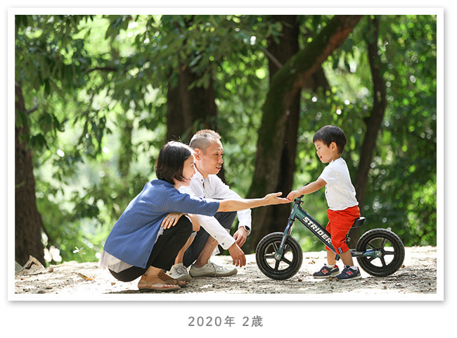 京都で家族写真の出張撮影