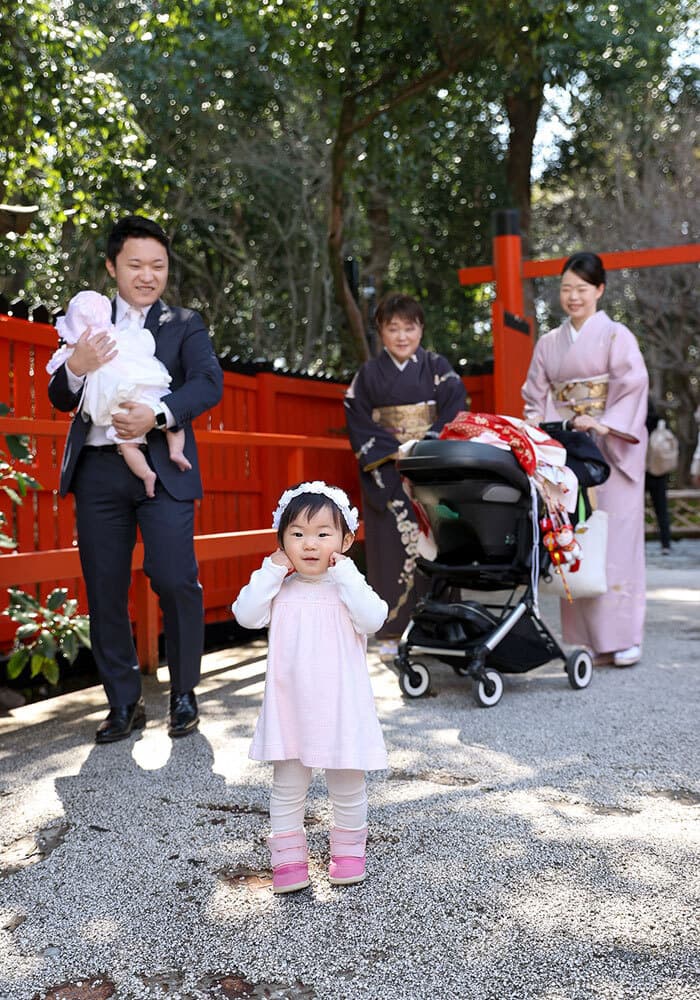 下鴨神社お宮参り出張撮影