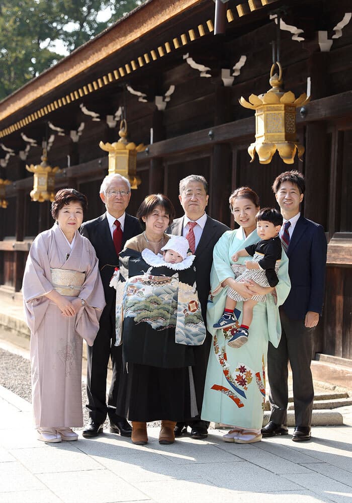 北野天満宮お宮参り出張撮影