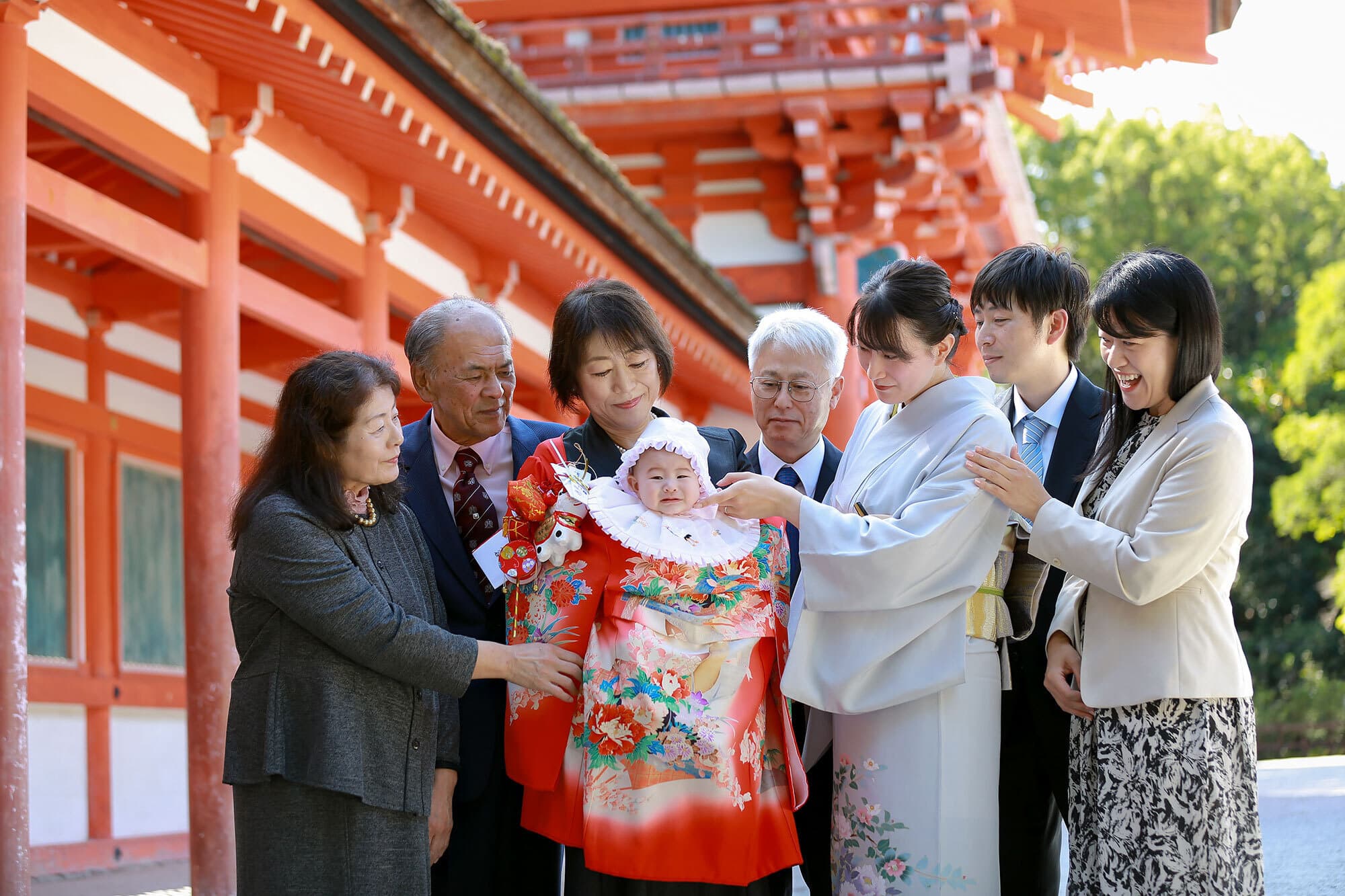 下鴨神社お宮参り出張撮影