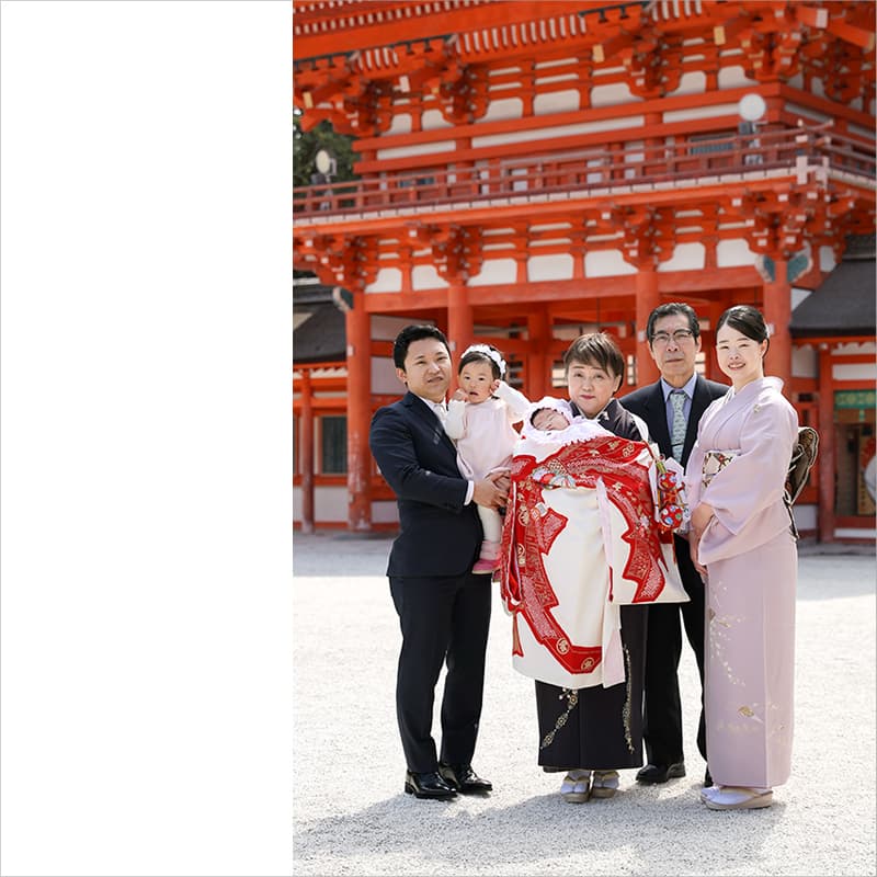 下鴨神社お宮参り出張撮影
