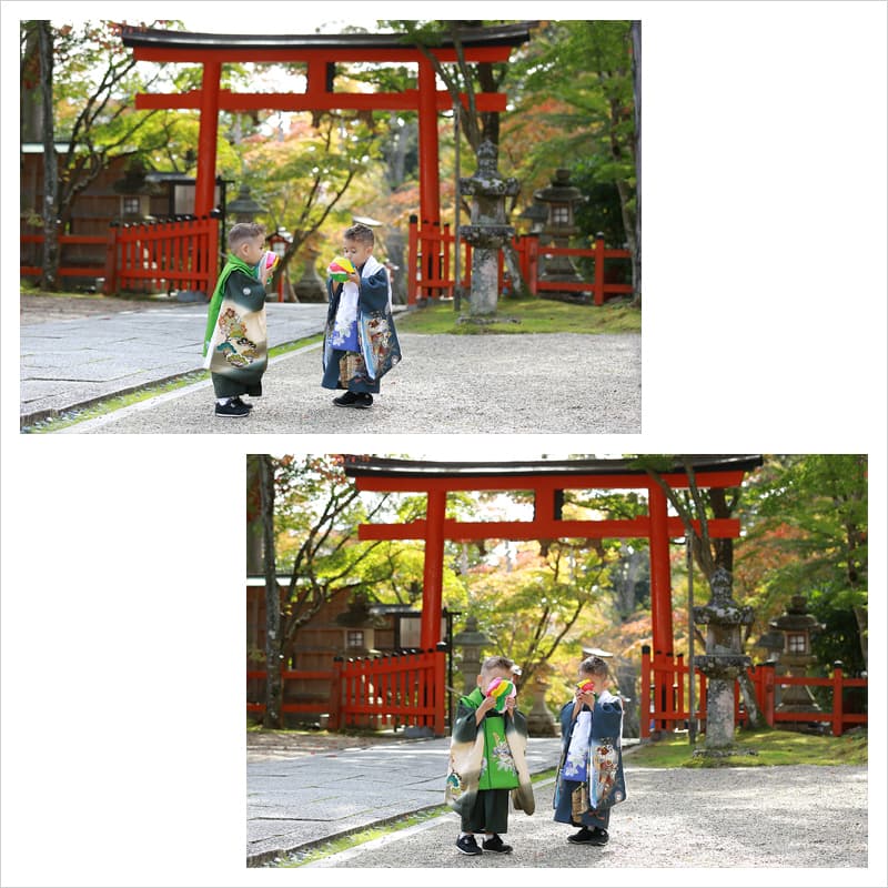 松尾大社七五三出張撮影