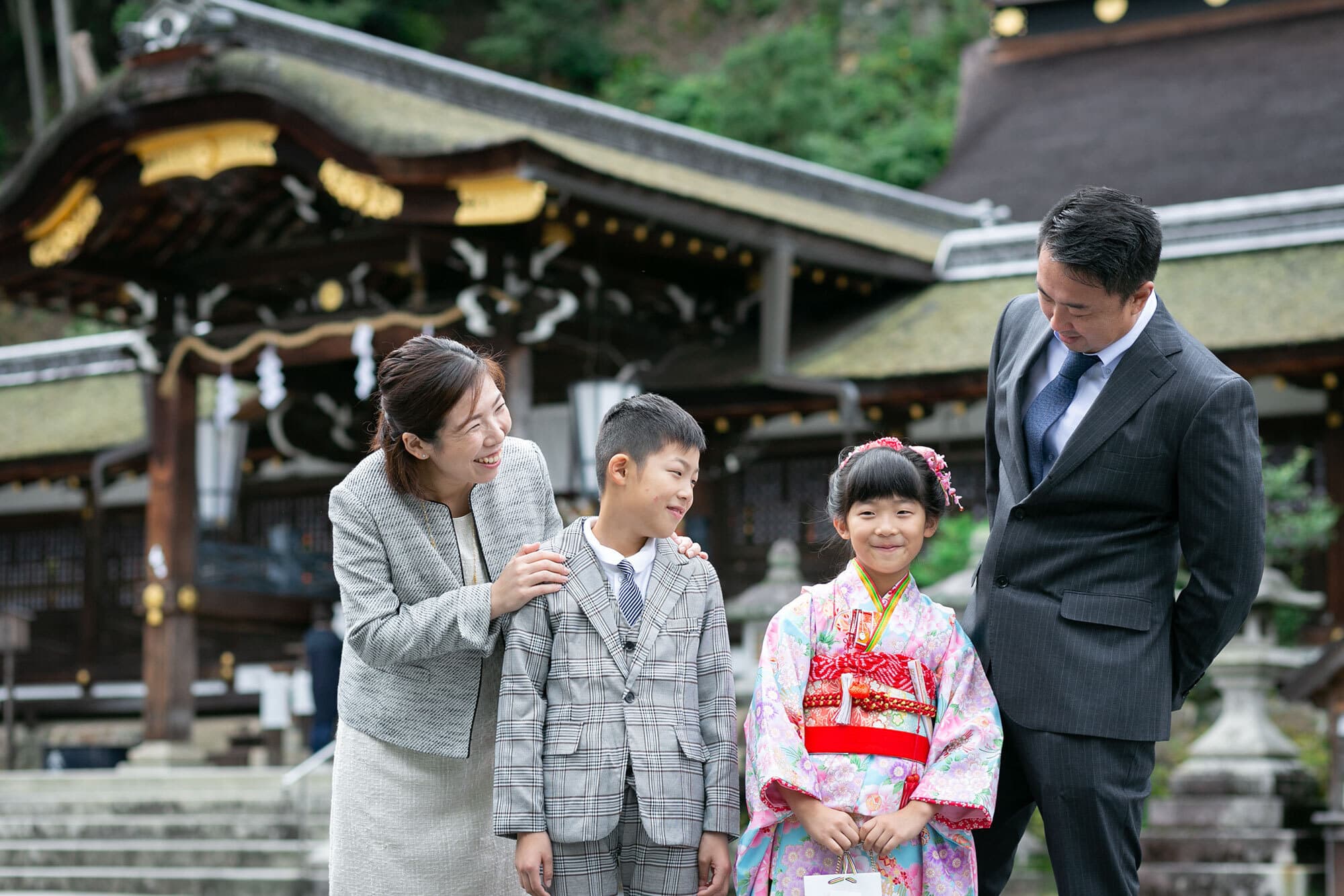 松尾大社七五三出張撮影