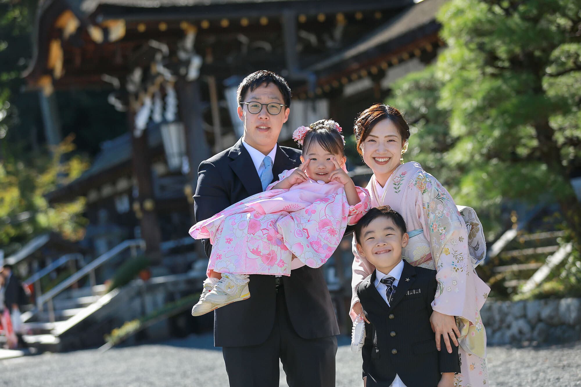 松尾大社七五三出張撮影