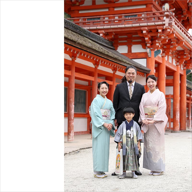 下鴨神社七五三出張撮影